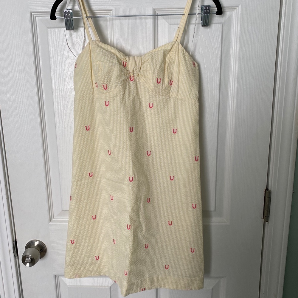 Lilly Pulitzer Carolina Cup seersucker dress